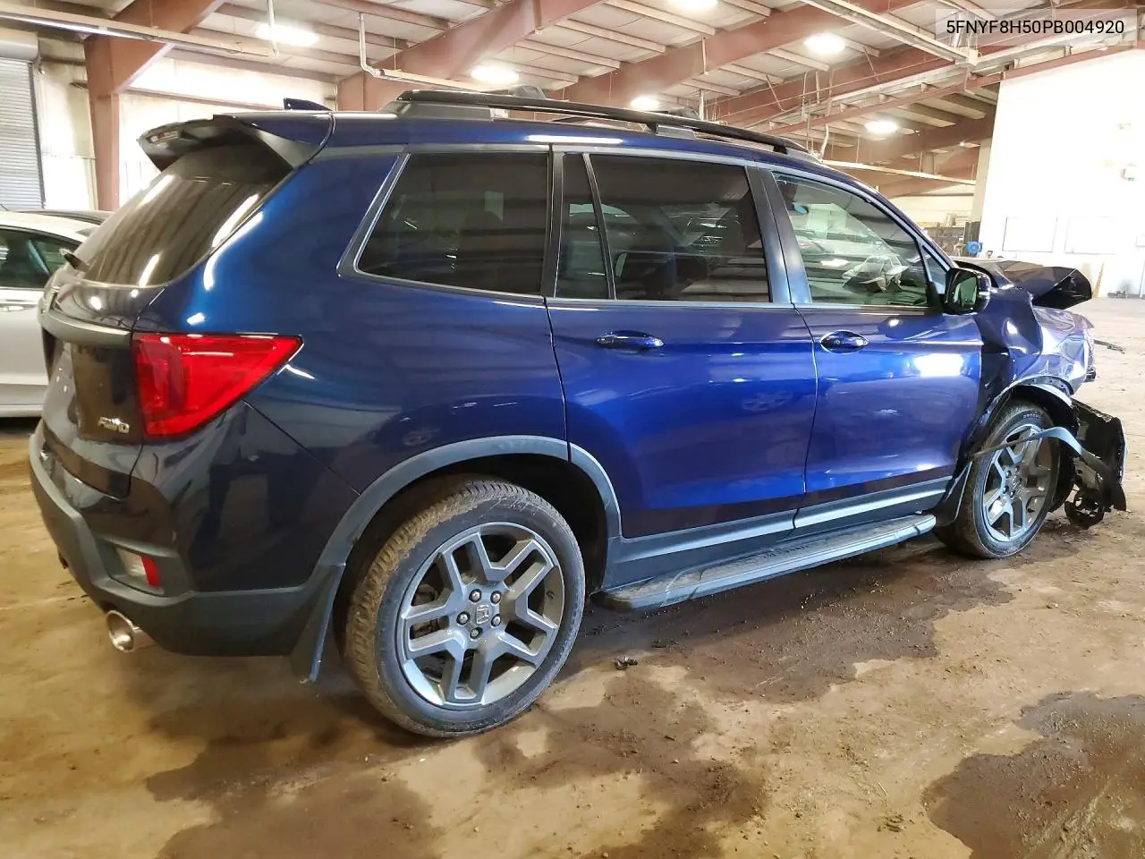 2023 Honda Passport Exl VIN: 5FNYF8H50PB004920 Lot: 58244546