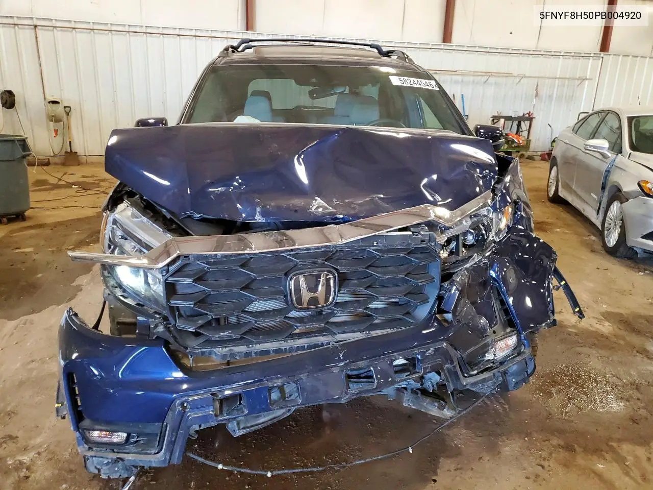 2023 Honda Passport Exl VIN: 5FNYF8H50PB004920 Lot: 58244546
