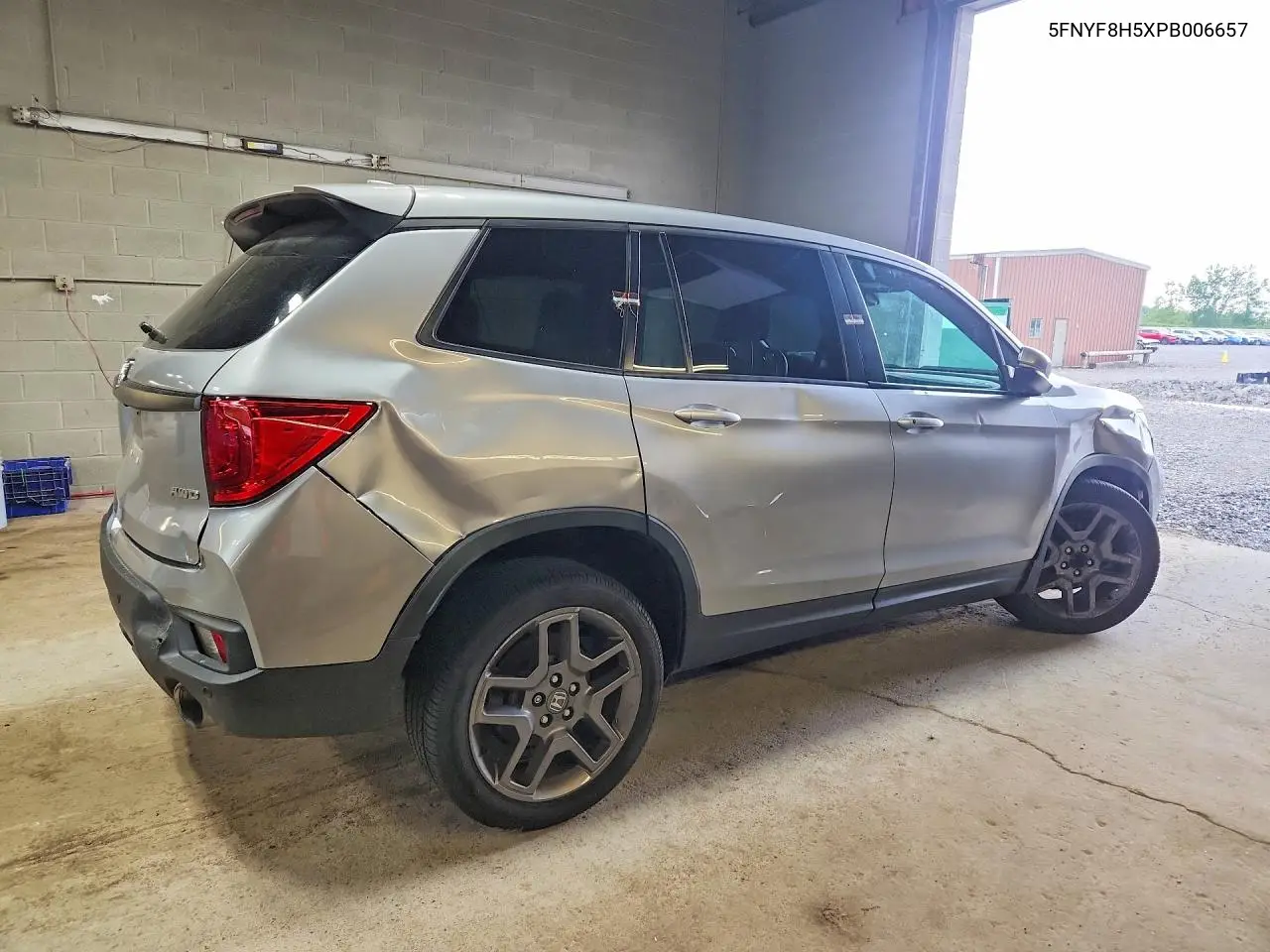2023 Honda Passport Exl VIN: 5FNYF8H5XPB006657 Lot: 58803386