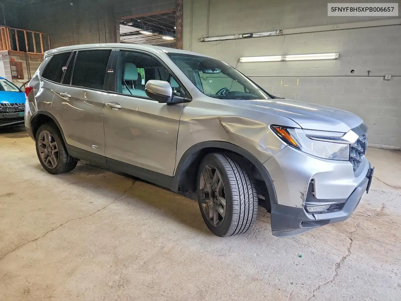 2023 Honda Passport Exl VIN: 5FNYF8H5XPB006657 Lot: 58803386