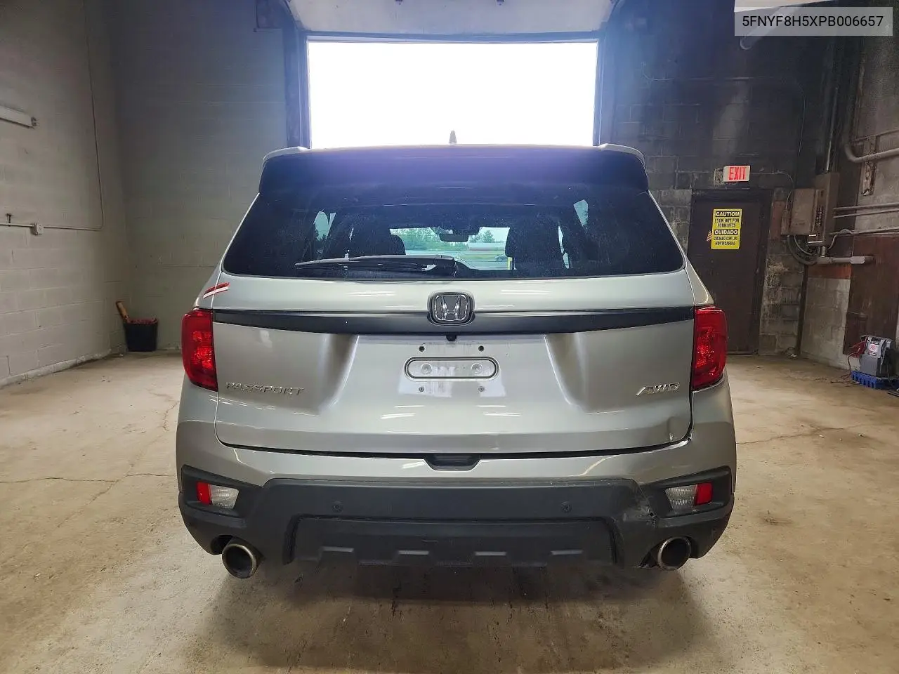 2023 Honda Passport Exl VIN: 5FNYF8H5XPB006657 Lot: 58803386