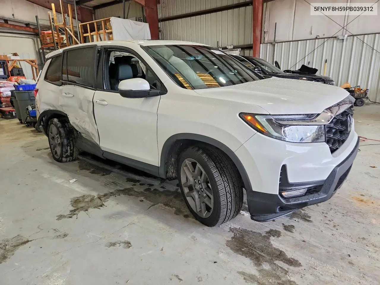 2023 Honda Passport Exl VIN: 5FNYF8H59PB039312 Lot: 61123446