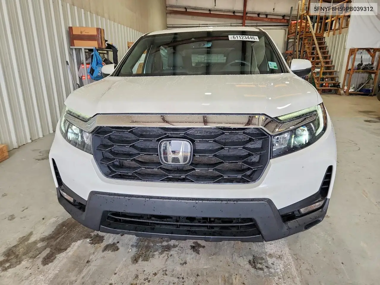 2023 Honda Passport Exl VIN: 5FNYF8H59PB039312 Lot: 61123446
