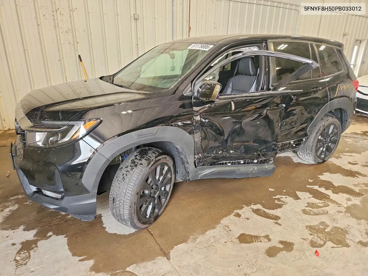 2023 Honda Passport Exl VIN: 5FNYF8H50PB033012 Lot: 61179886