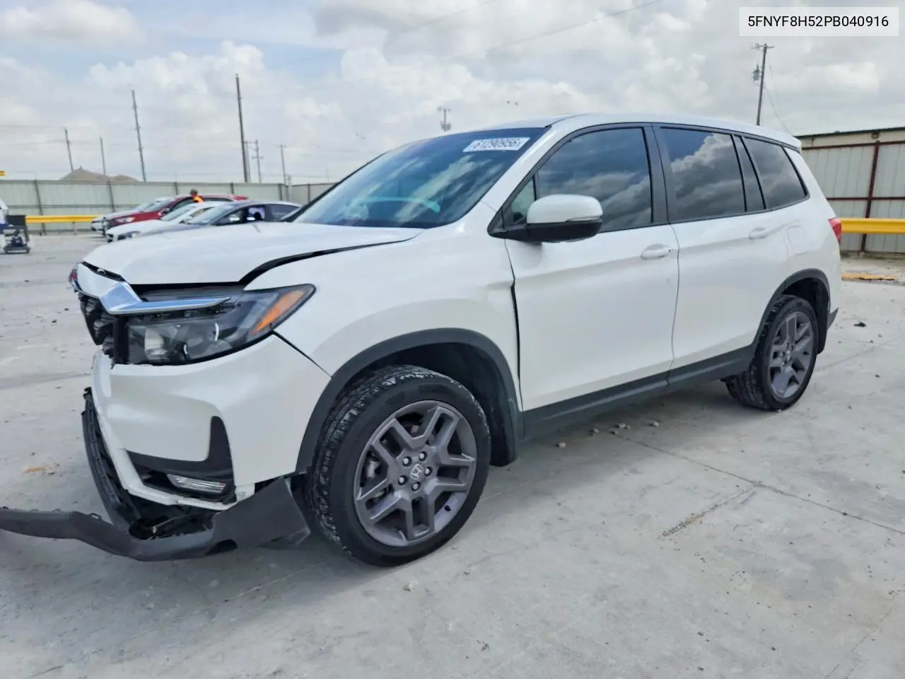 2023 Honda Passport Exl VIN: 5FNYF8H52PB040916 Lot: 61290956