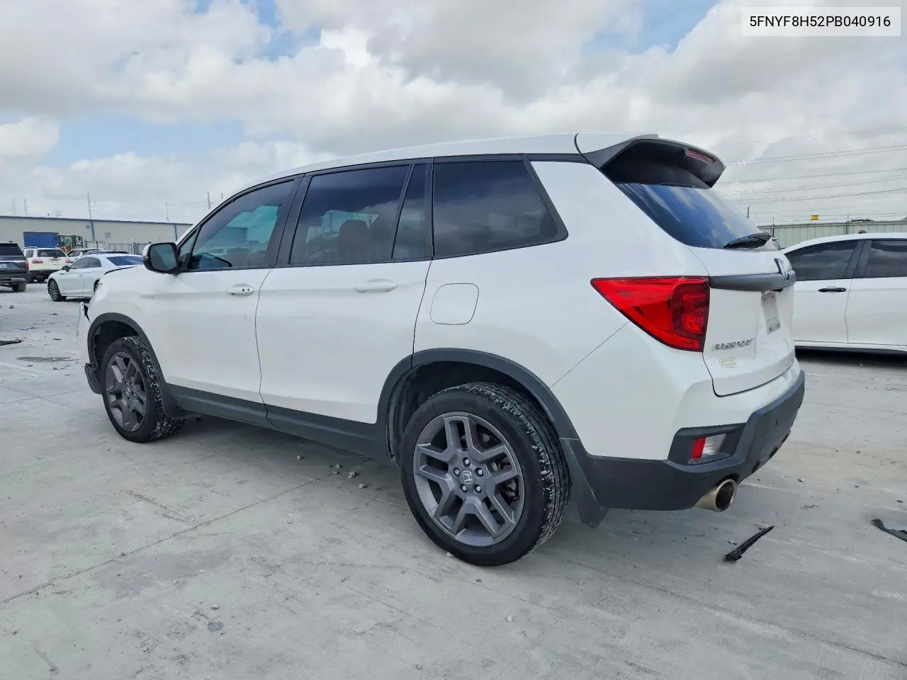 2023 Honda Passport Exl VIN: 5FNYF8H52PB040916 Lot: 61290956
