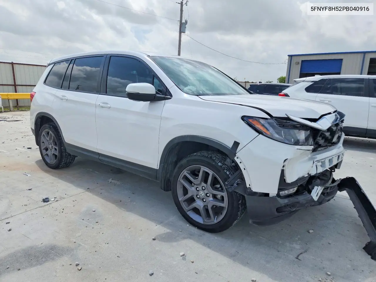 2023 Honda Passport Exl VIN: 5FNYF8H52PB040916 Lot: 61290956