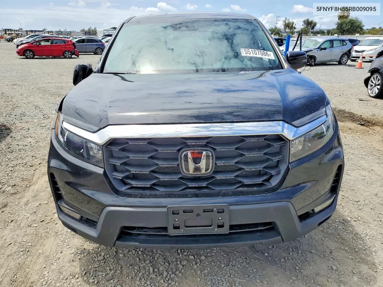2024 Honda Passport Exl VIN: 5FNYF8H55RB009095 Lot: 55107086
