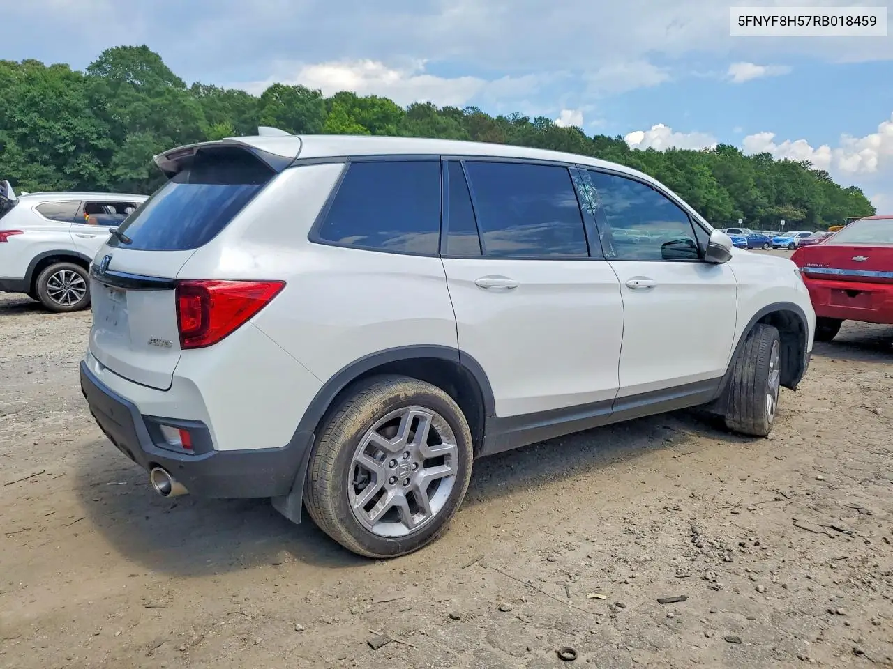 2024 Honda Passport Exl VIN: 5FNYF8H57RB018459 Lot: 56264206