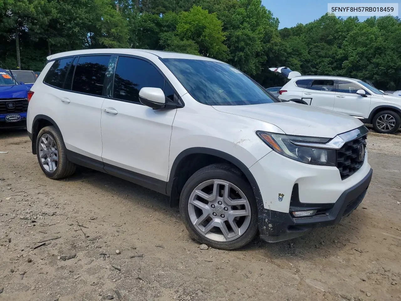 2024 Honda Passport Exl VIN: 5FNYF8H57RB018459 Lot: 56264206