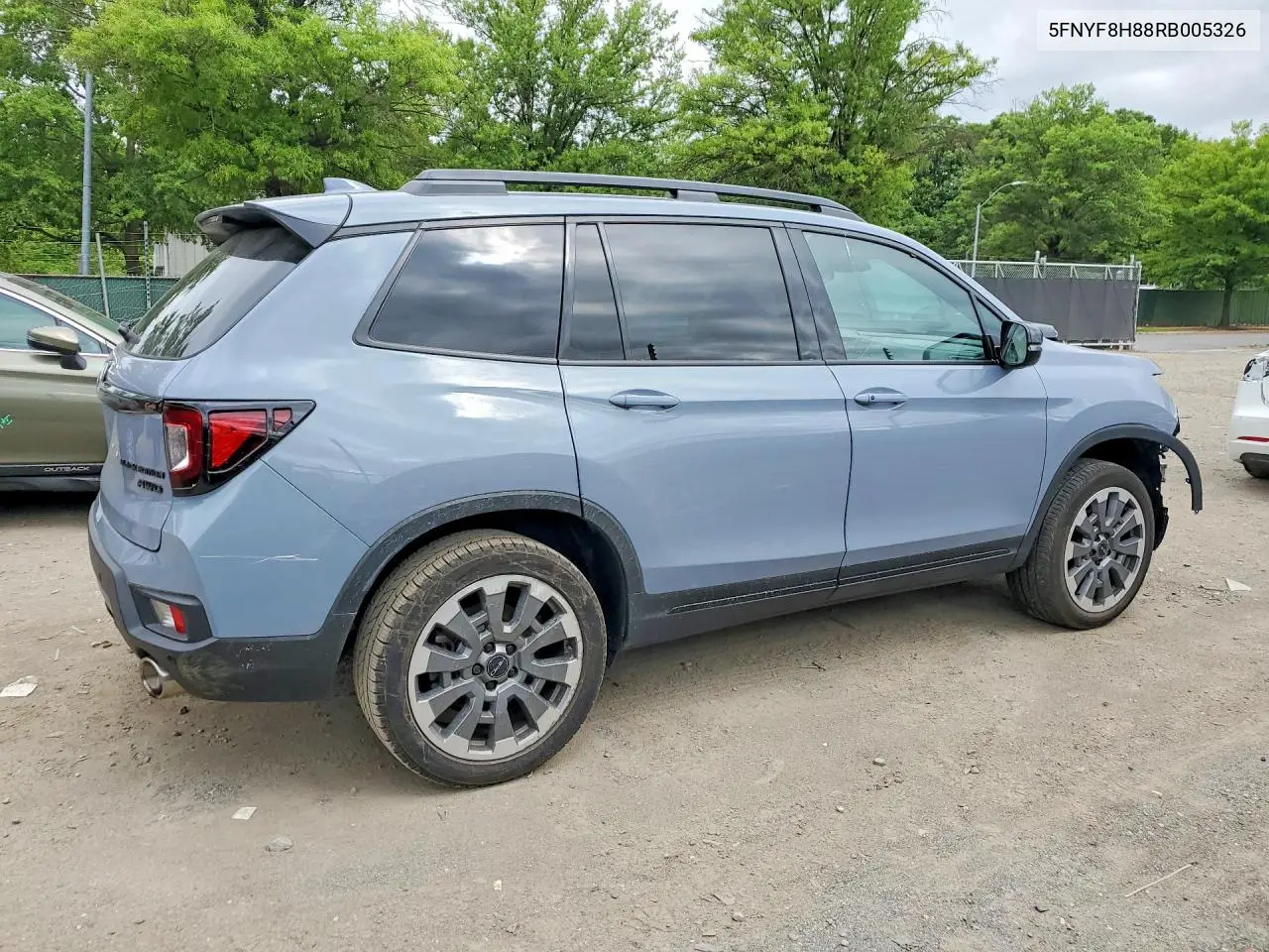 2024 Honda Passport Black Edition VIN: 5FNYF8H88RB005326 Lot: 56495936