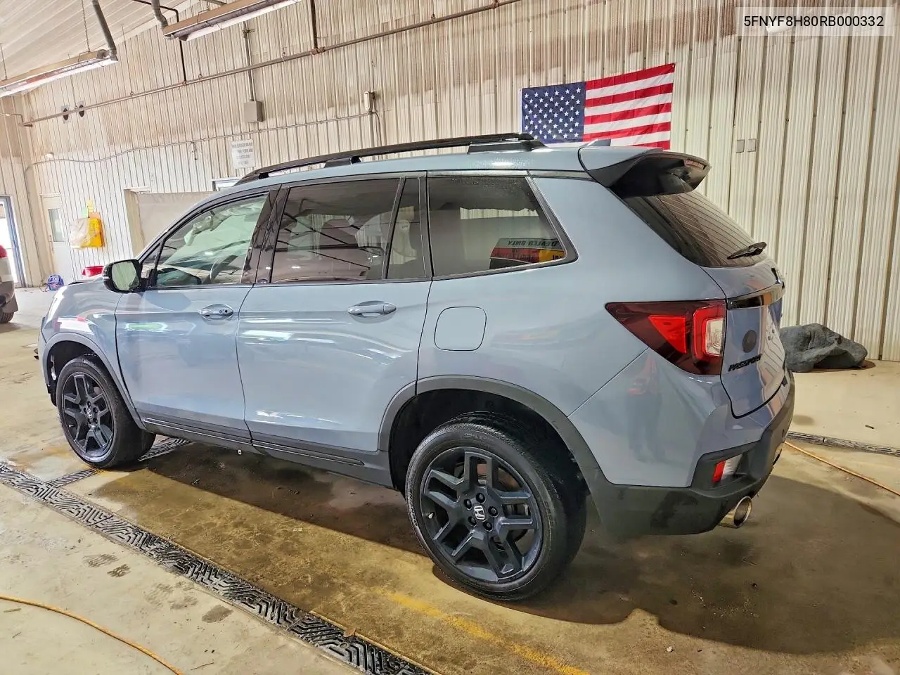 2024 Honda Passport Black Edition VIN: 5FNYF8H80RB000332 Lot: 57004626