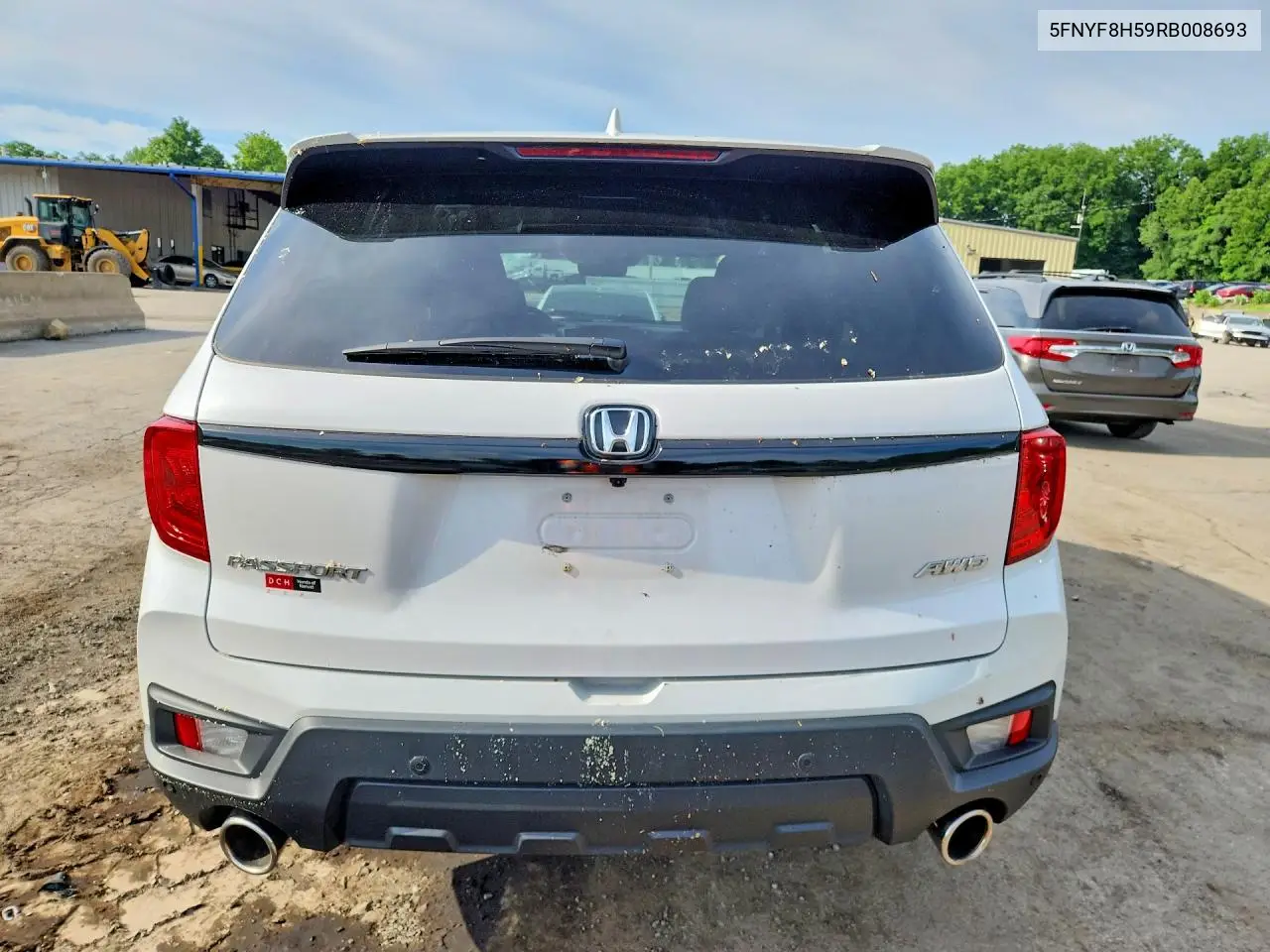 2024 Honda Passport Exl VIN: 5FNYF8H59RB008693 Lot: 60768666