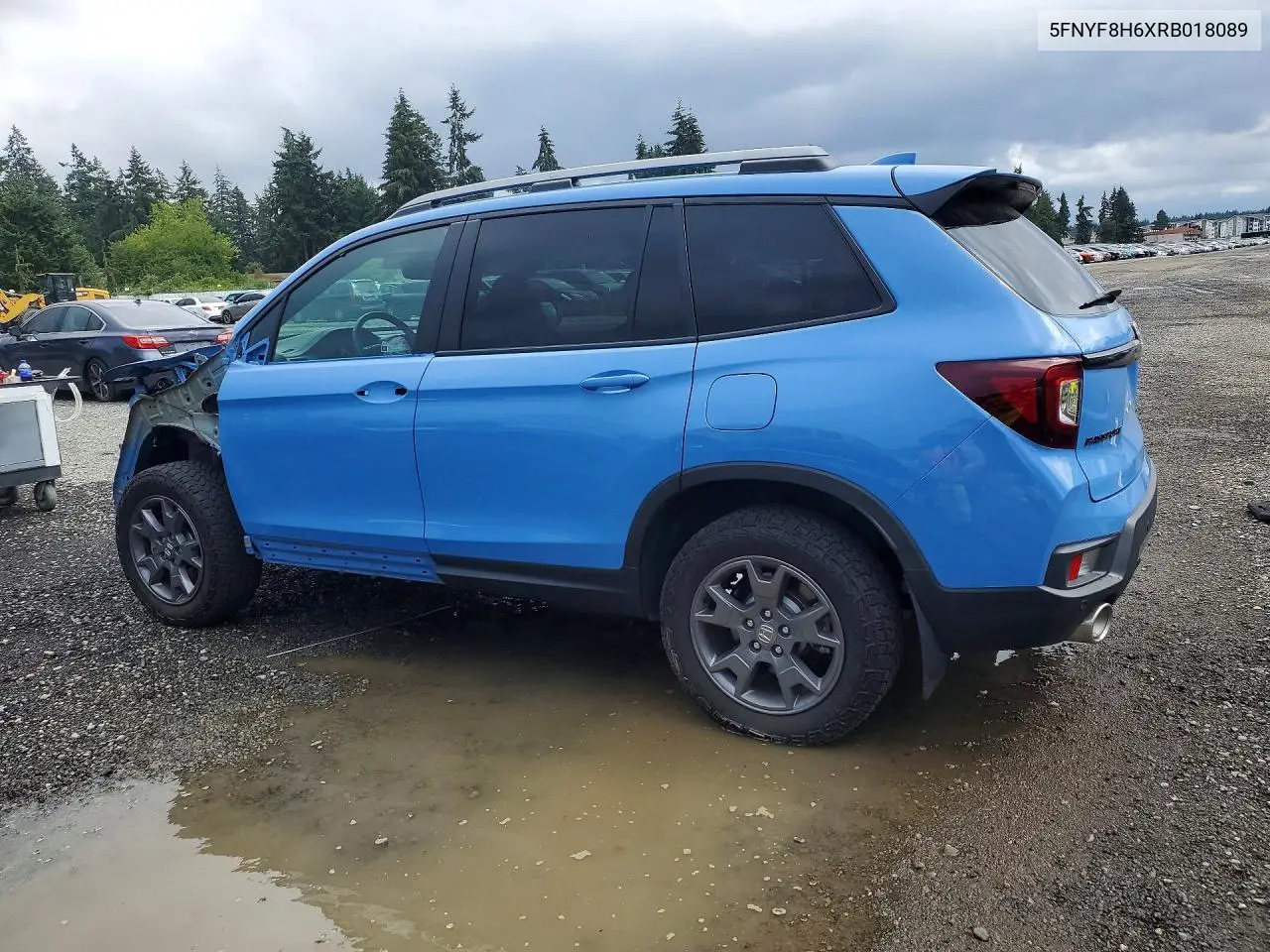 2024 Honda Passport Trail Sport VIN: 5FNYF8H6XRB018089 Lot: 61436516