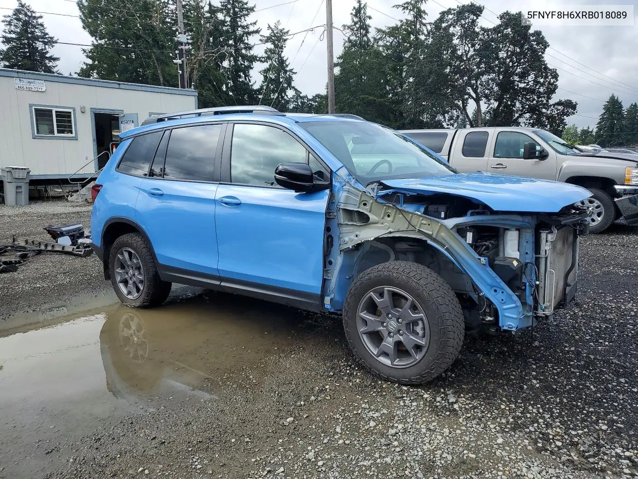 2024 Honda Passport Trail Sport VIN: 5FNYF8H6XRB018089 Lot: 61436516