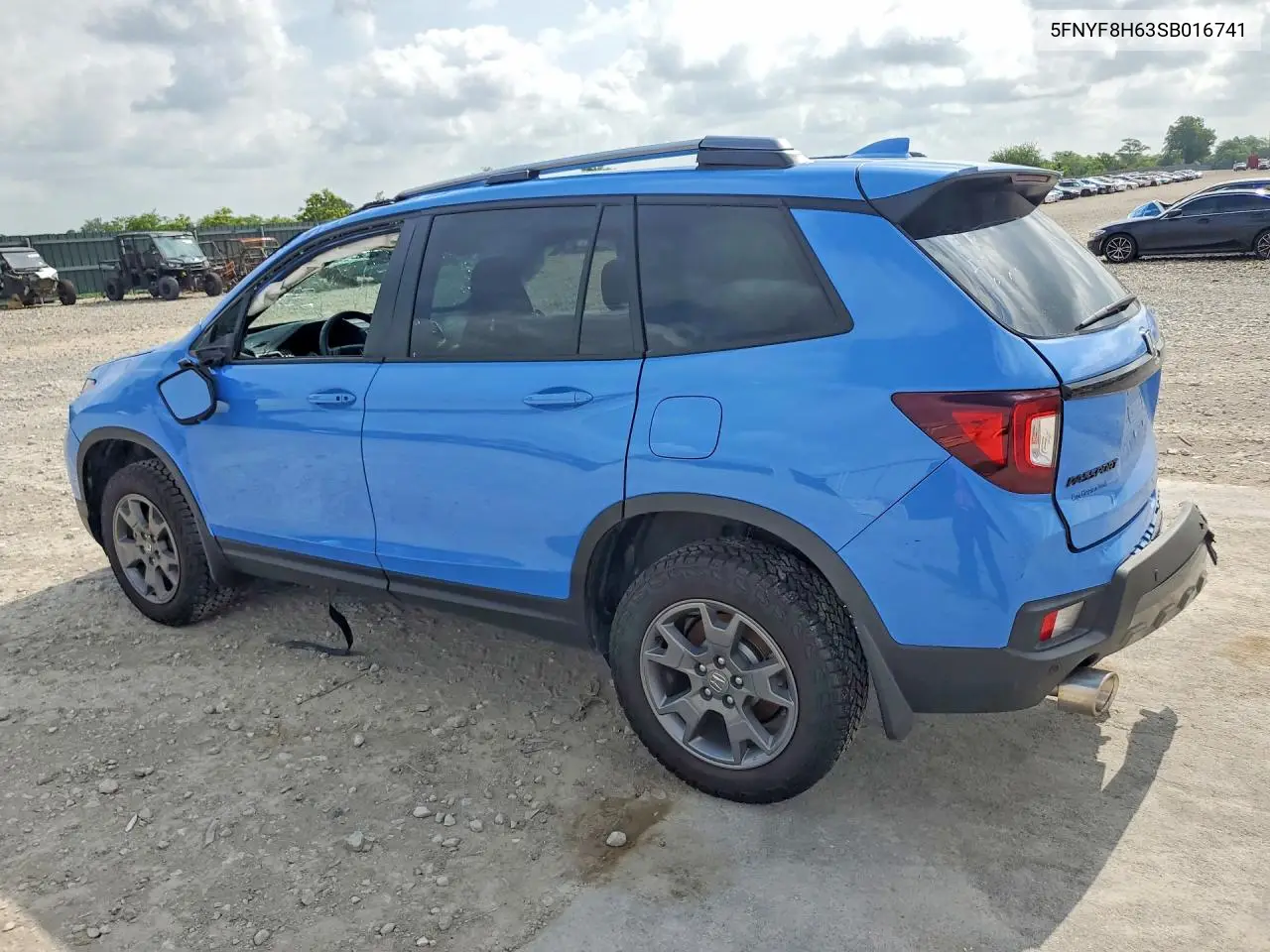 2025 Honda Passport VIN: 5FNYF8H63SB016741 Lot: 56432746