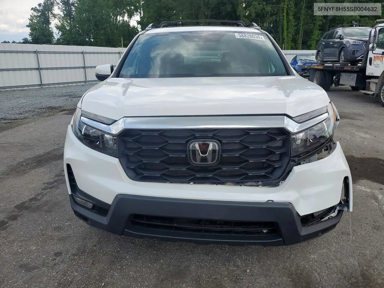 2025 Honda Passport Exl VIN: 5FNYF8H55SB004632 Lot: 58828036