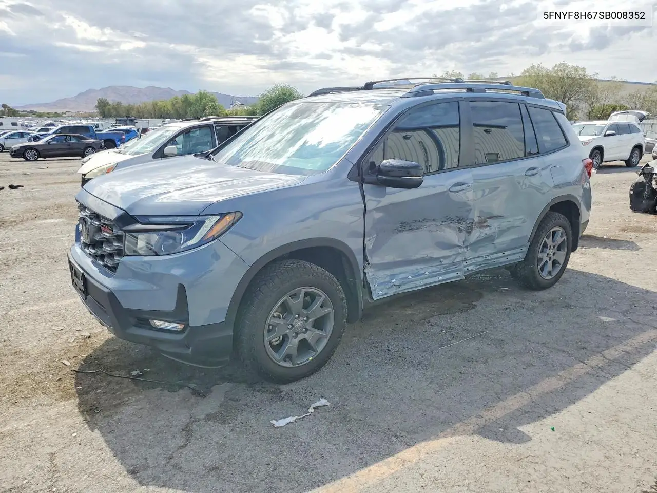 2025 Honda Passport Trail Sport VIN: 5FNYF8H67SB008352 Lot: 60888076