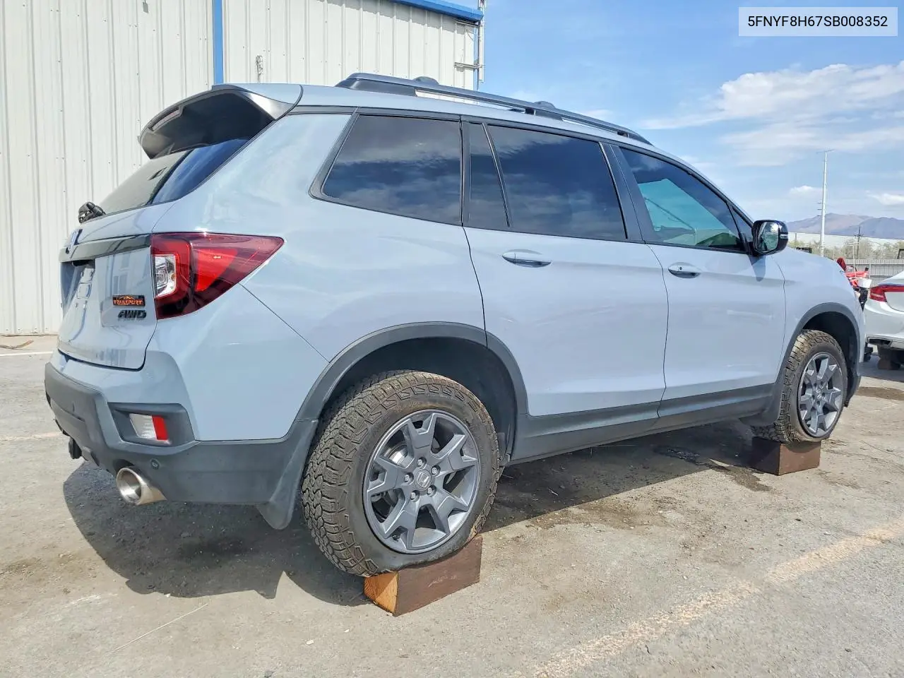 2025 Honda Passport Trail Sport VIN: 5FNYF8H67SB008352 Lot: 60888076