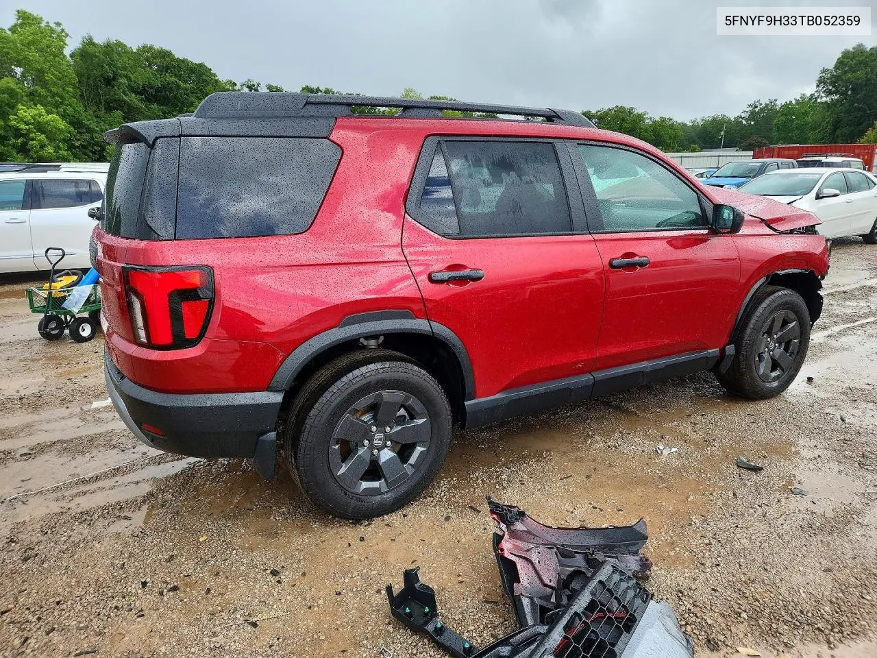 2026 Honda Passport Rtl VIN: 5FNYF9H33TB052359 Lot: 54768776