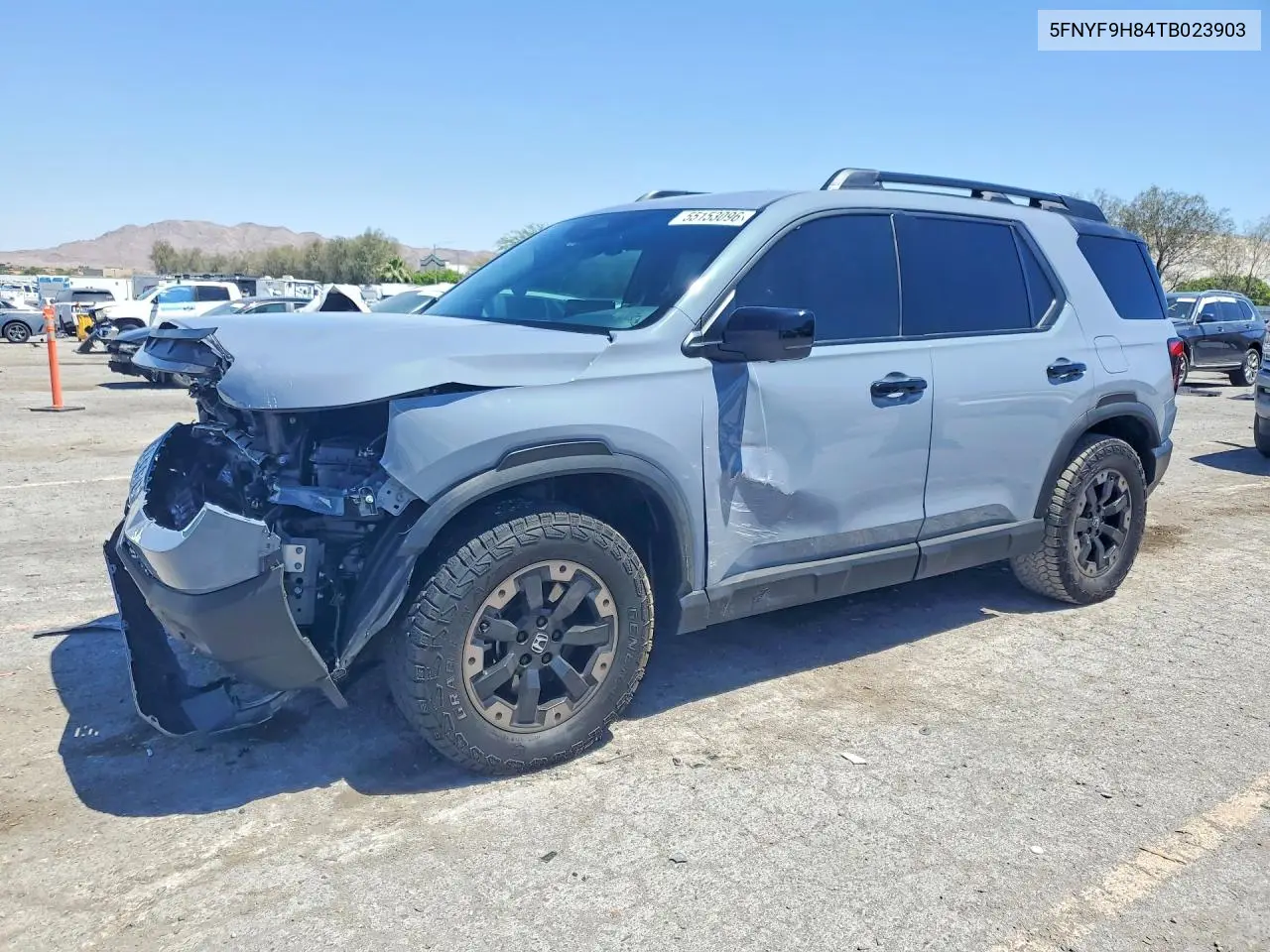 2026 Honda Passport Trailsport Elite VIN: 5FNYF9H84TB023903 Lot: 55153096