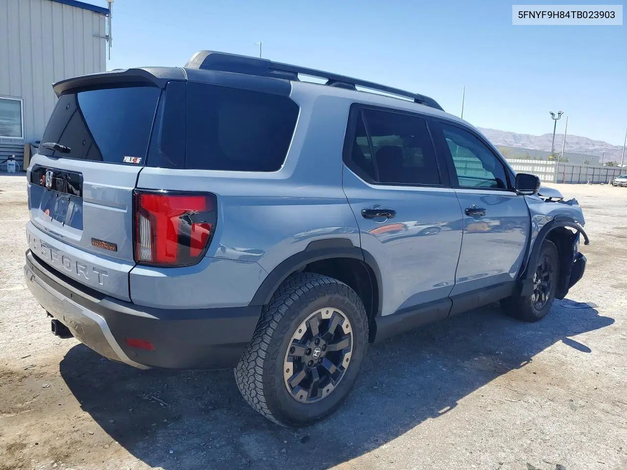 2026 Honda Passport Trailsport Elite VIN: 5FNYF9H84TB023903 Lot: 55153096