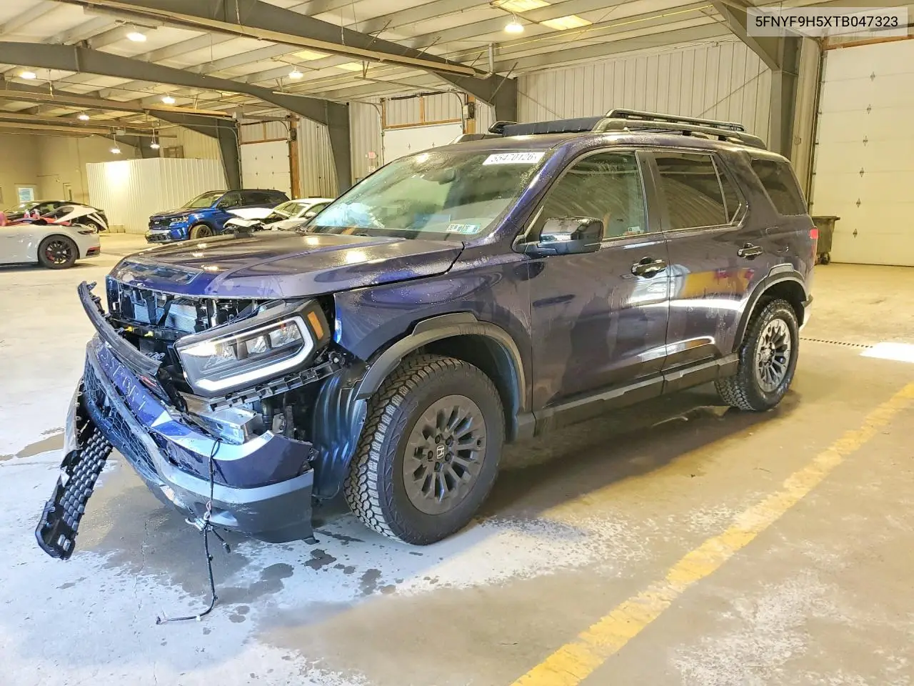 2026 Honda Passport Trail Sport VIN: 5FNYF9H5XTB047323 Lot: 55470126
