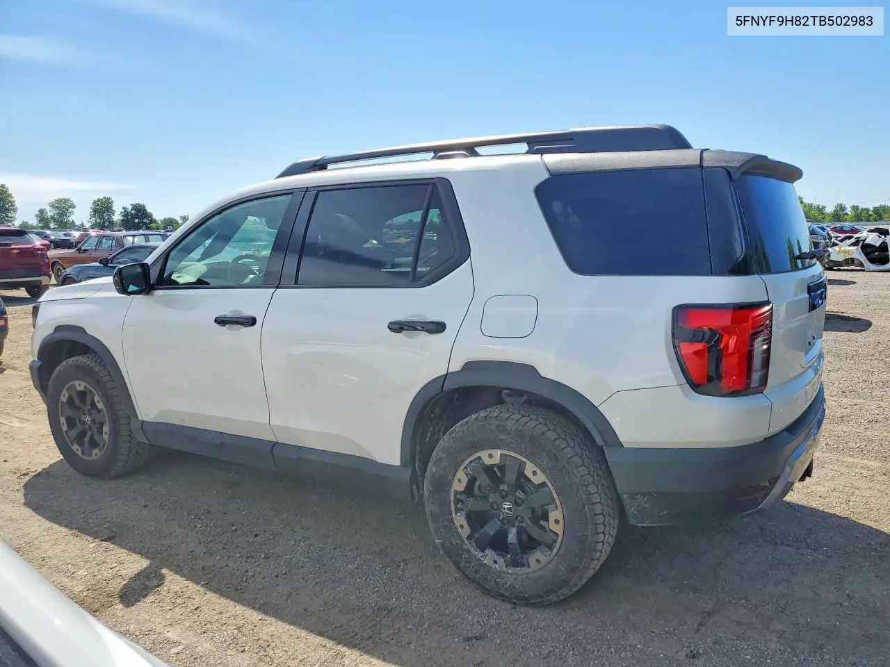 2026 Honda Passport Trailsport Elite VIN: 5FNYF9H82TB502983 Lot: 58618716