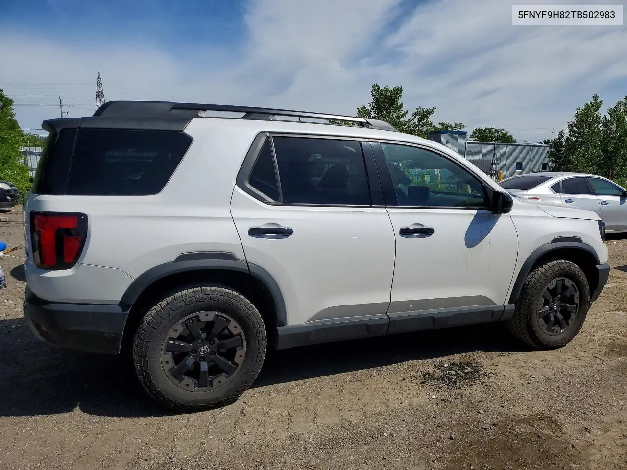 2026 Honda Passport Trailsport Elite VIN: 5FNYF9H82TB502983 Lot: 58618716