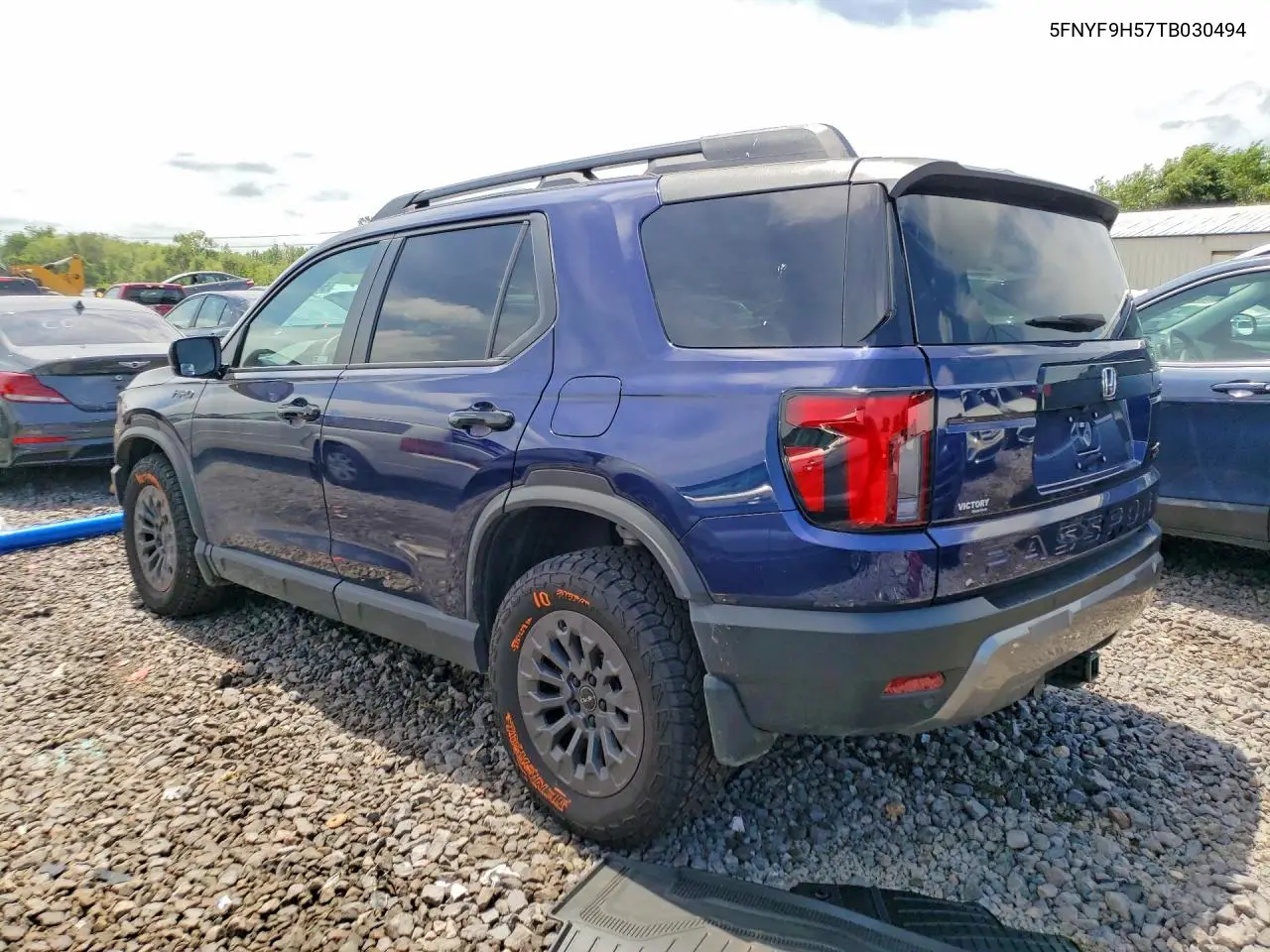 2026 Honda Passport Trail Sport VIN: 5FNYF9H57TB030494 Lot: 58633676