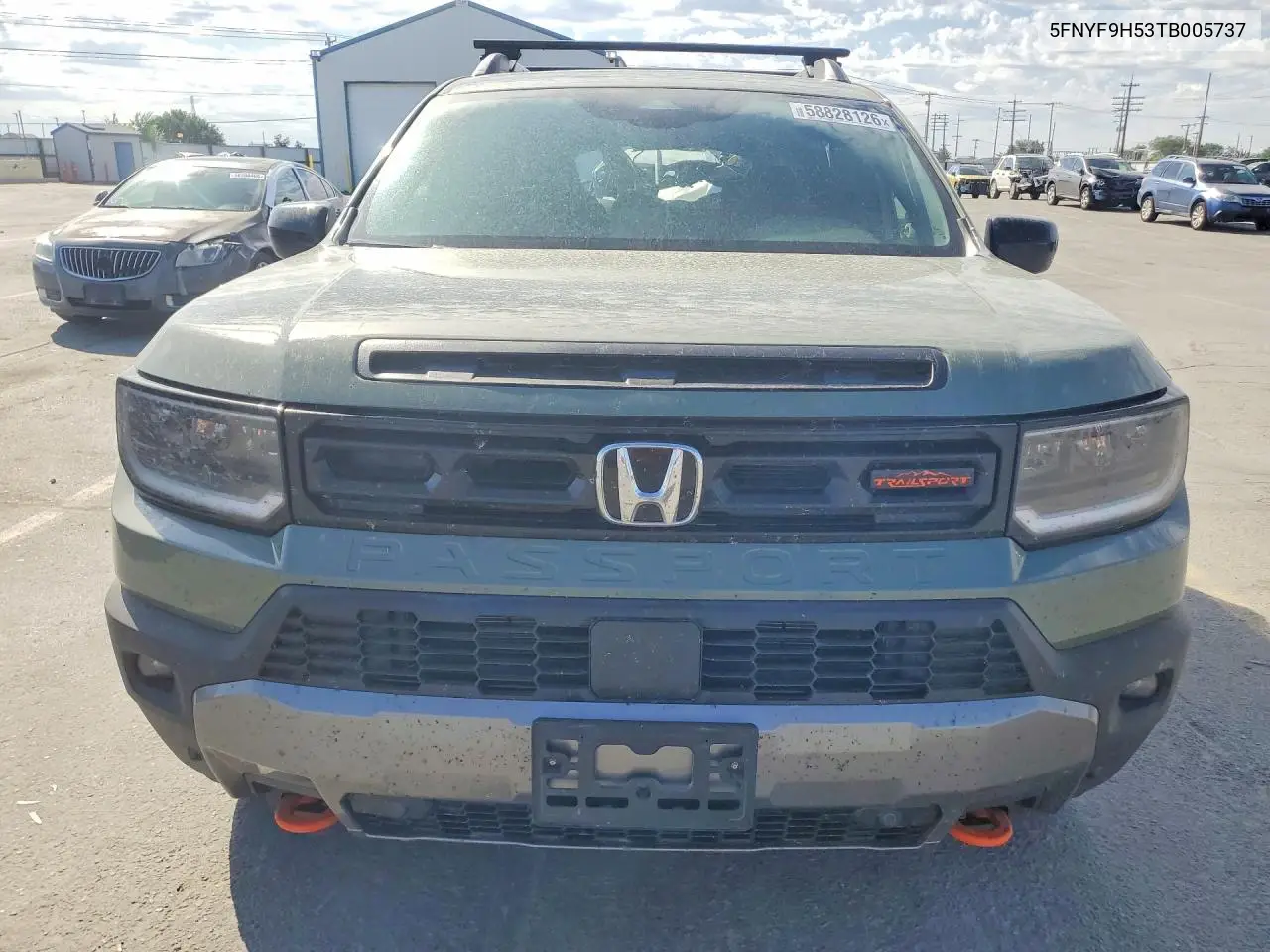 2026 Honda Passport Trail Sport VIN: 5FNYF9H53TB005737 Lot: 58828126