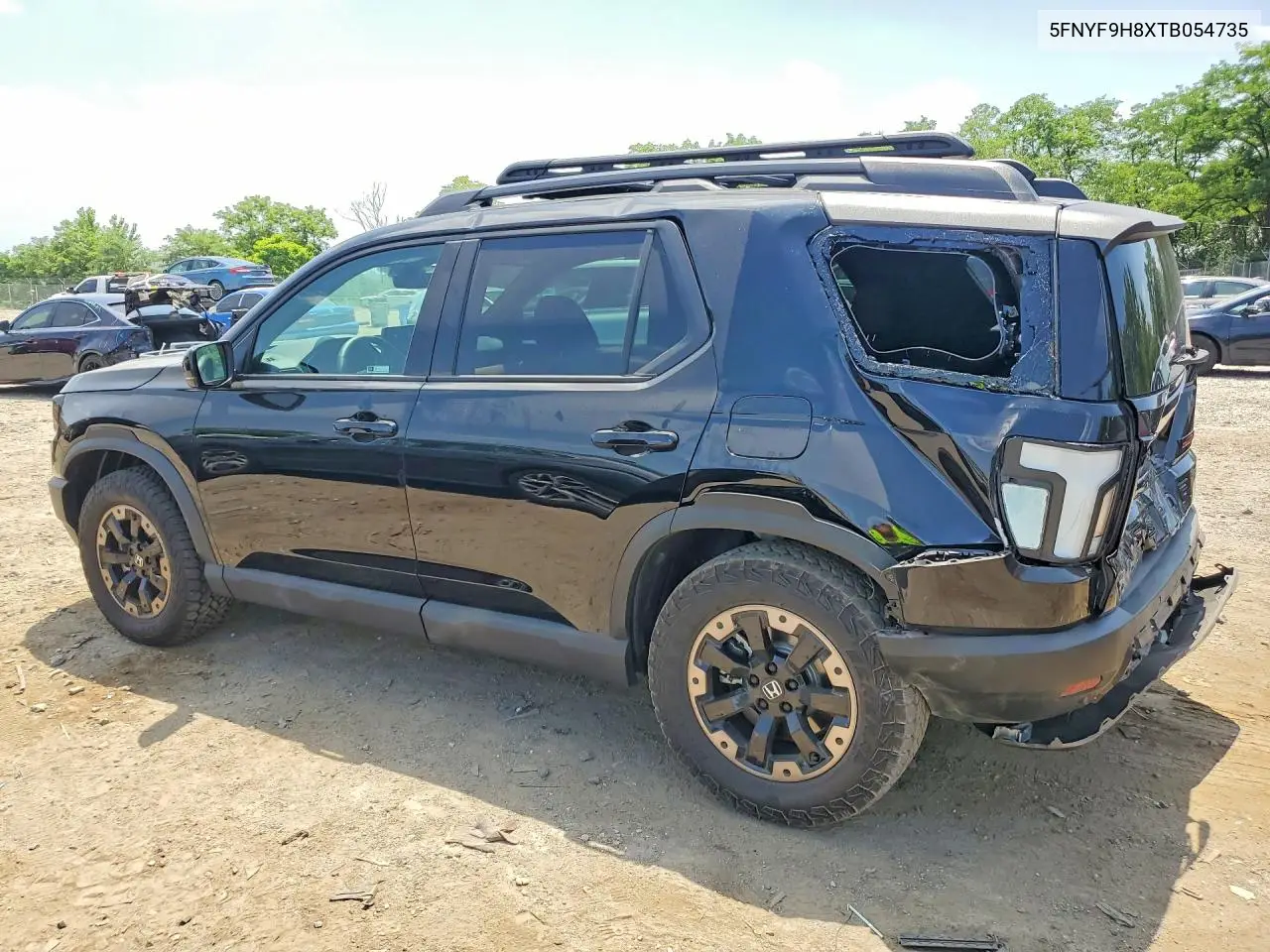 2026 Honda Passport Trailsport Elite VIN: 5FNYF9H8XTB054735 Lot: 59850636