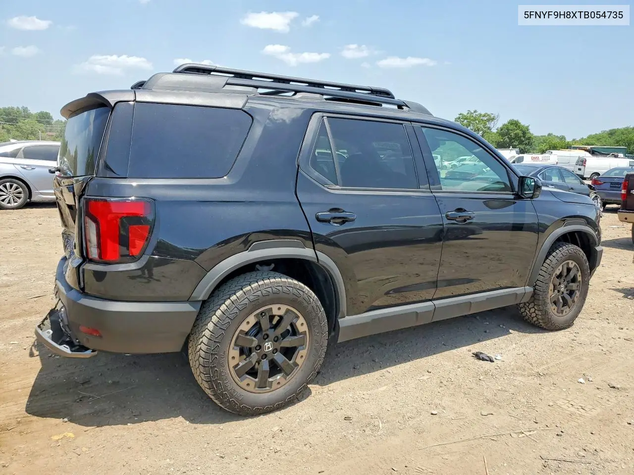 2026 Honda Passport Trailsport Elite VIN: 5FNYF9H8XTB054735 Lot: 59850636