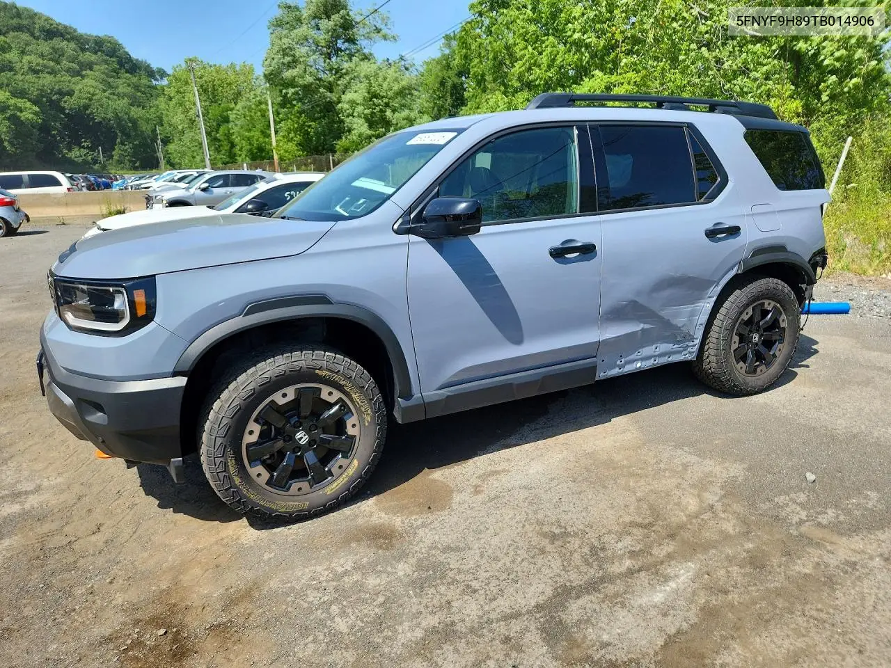 2026 Honda Passport Trailsport Elite VIN: 5FNYF9H89TB014906 Lot: 59881206