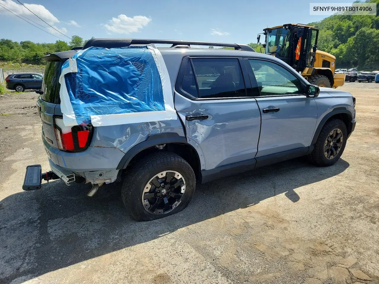 2026 Honda Passport Trailsport Elite VIN: 5FNYF9H89TB014906 Lot: 59881206