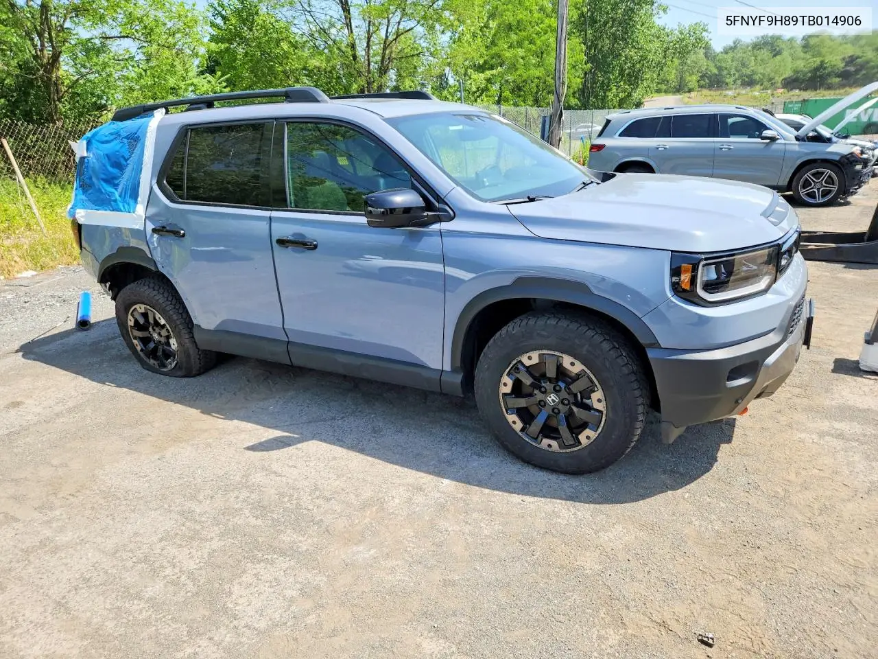 2026 Honda Passport Trailsport Elite VIN: 5FNYF9H89TB014906 Lot: 59881206