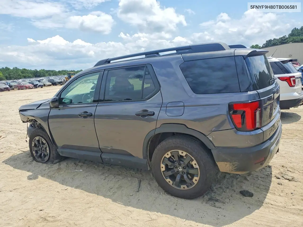 2026 Honda Passport Trailsport Elite VIN: 5FNYF9H80TB006581 Lot: 60245456