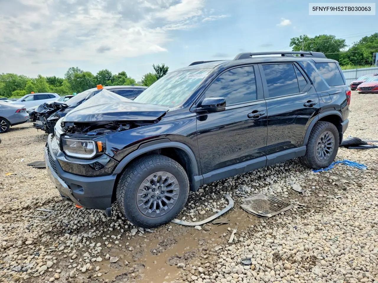 2026 Honda Passport Trail Sport VIN: 5FNYF9H52TB030063 Lot: 60608456