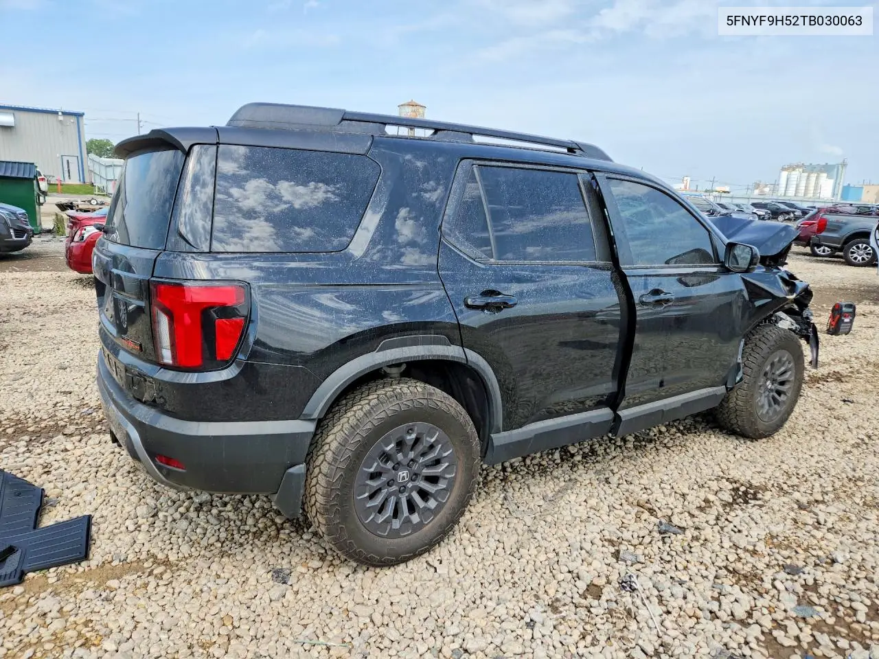 2026 Honda Passport Trail Sport VIN: 5FNYF9H52TB030063 Lot: 60608456