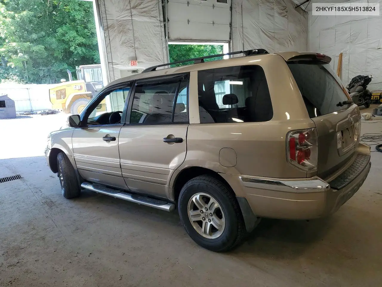 2005 Honda Pilot Exl VIN: 2HKYF185X5H513824 Lot: 57631856