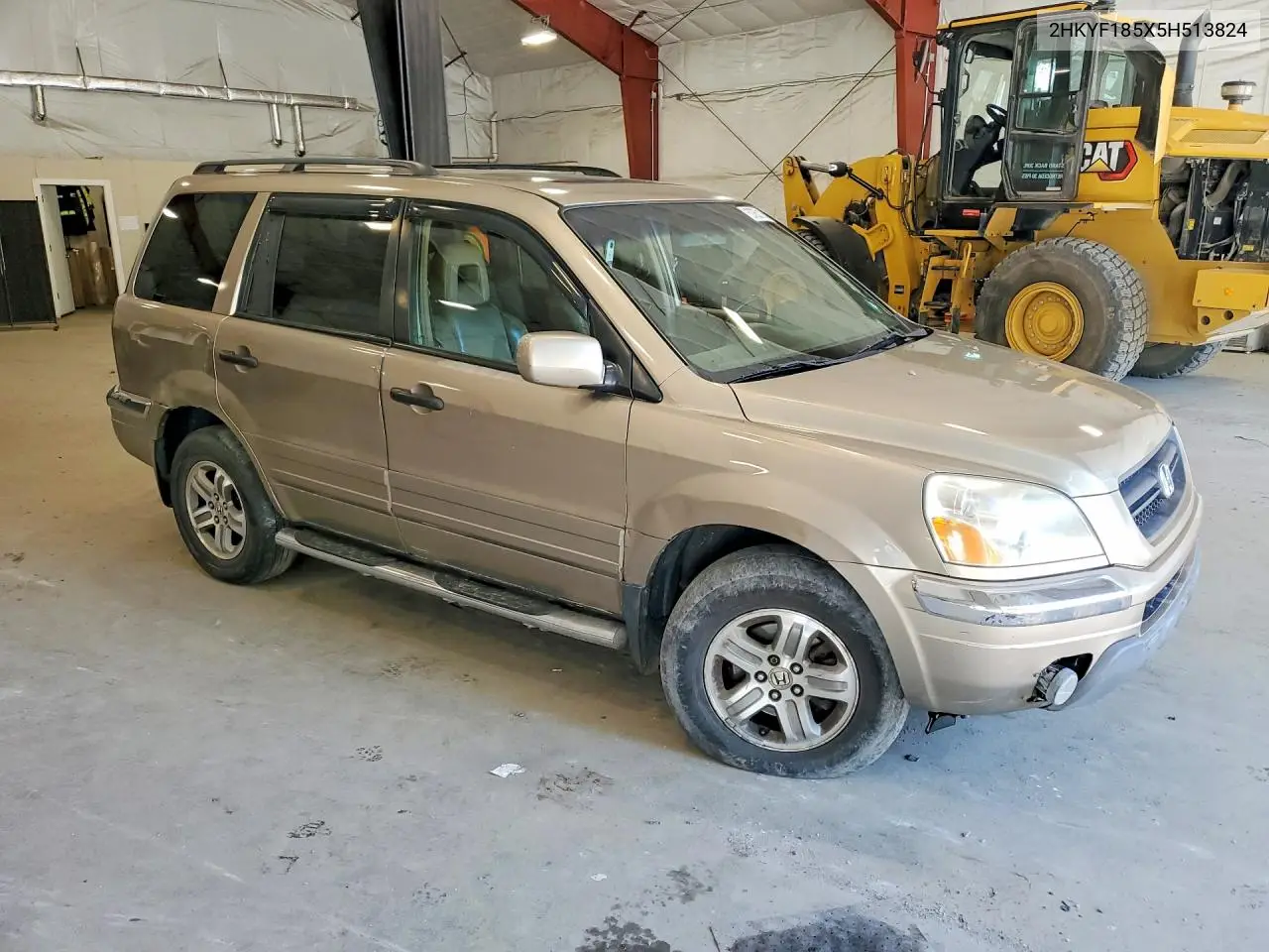 2005 Honda Pilot Exl VIN: 2HKYF185X5H513824 Lot: 57631856