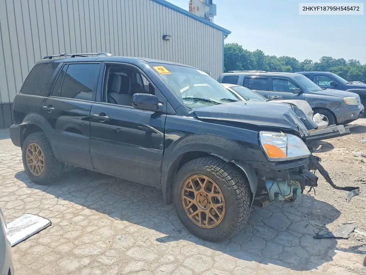 2005 Honda Pilot Exl VIN: 2HKYF18795H545472 Lot: 60953376