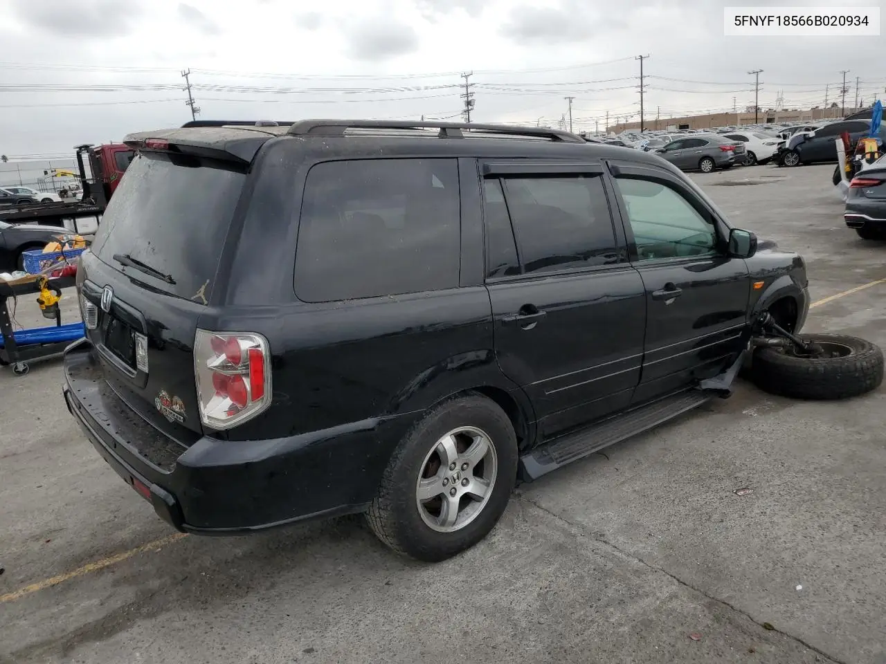 5FNYF18566B020934 2006 Honda Pilot Ex