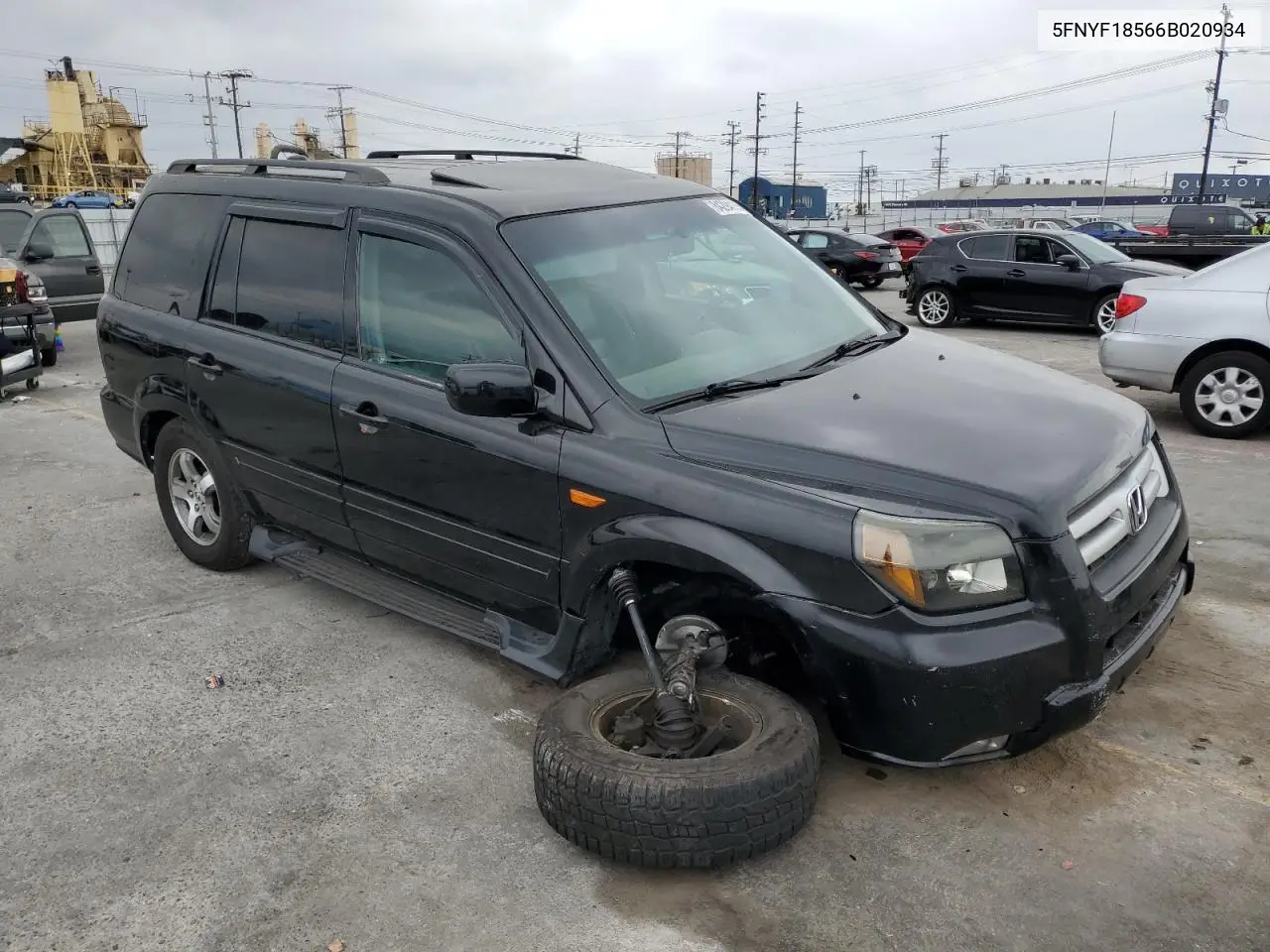 5FNYF18566B020934 2006 Honda Pilot Ex