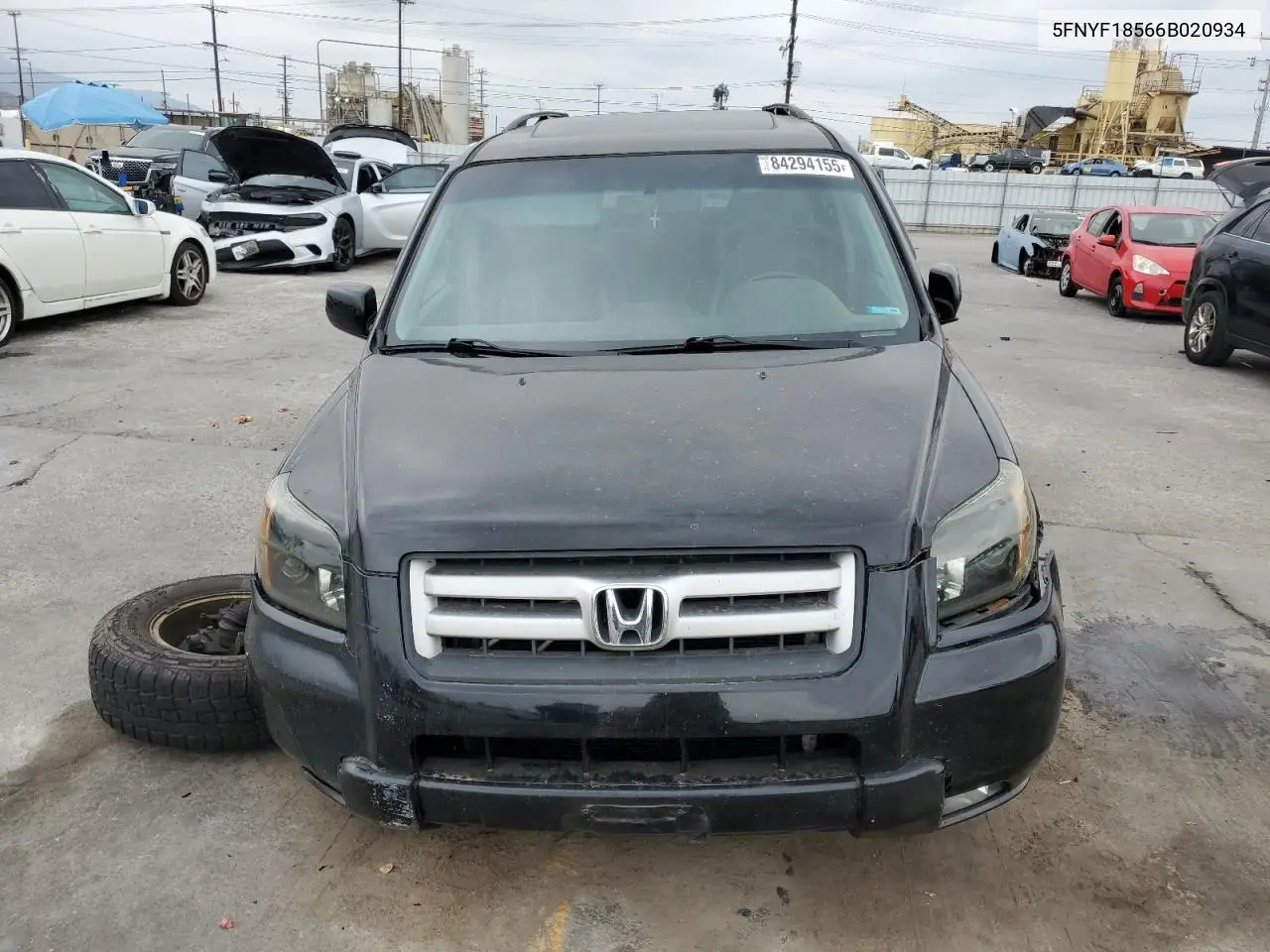 5FNYF18566B020934 2006 Honda Pilot Ex