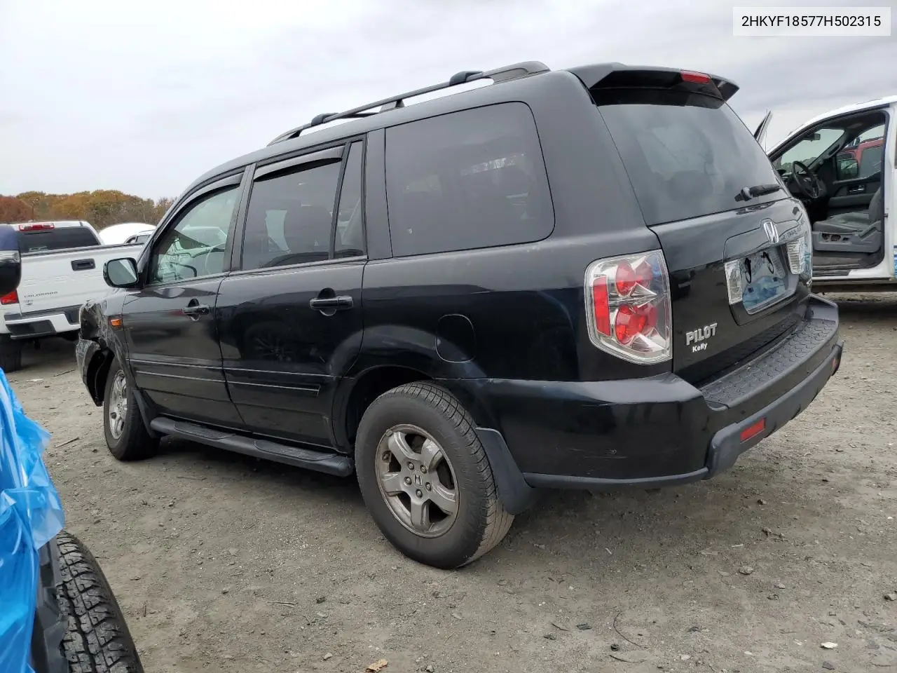 2HKYF18577H502315 2007 Honda Pilot Exl