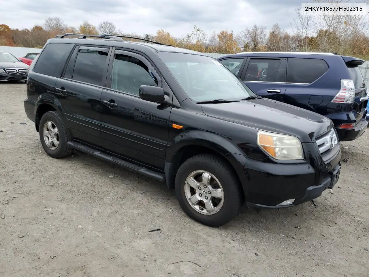2HKYF18577H502315 2007 Honda Pilot Exl