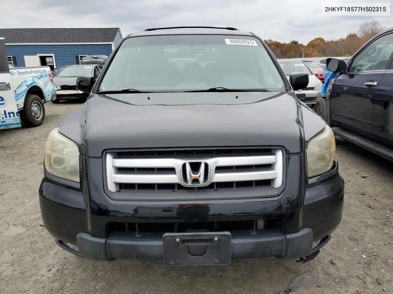 2HKYF18577H502315 2007 Honda Pilot Exl