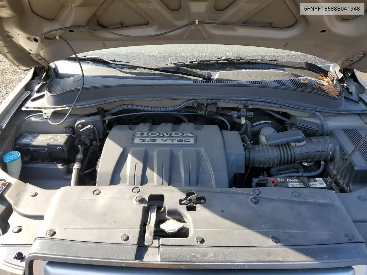 5FNYF18588B041948 2008 Honda Pilot Exl