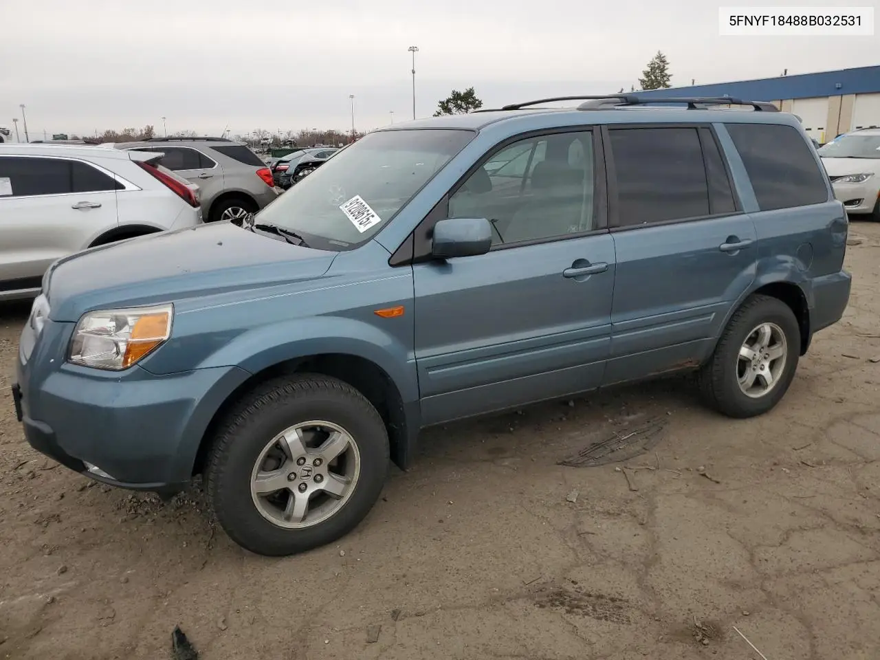 5FNYF18488B032531 2008 Honda Pilot Ex